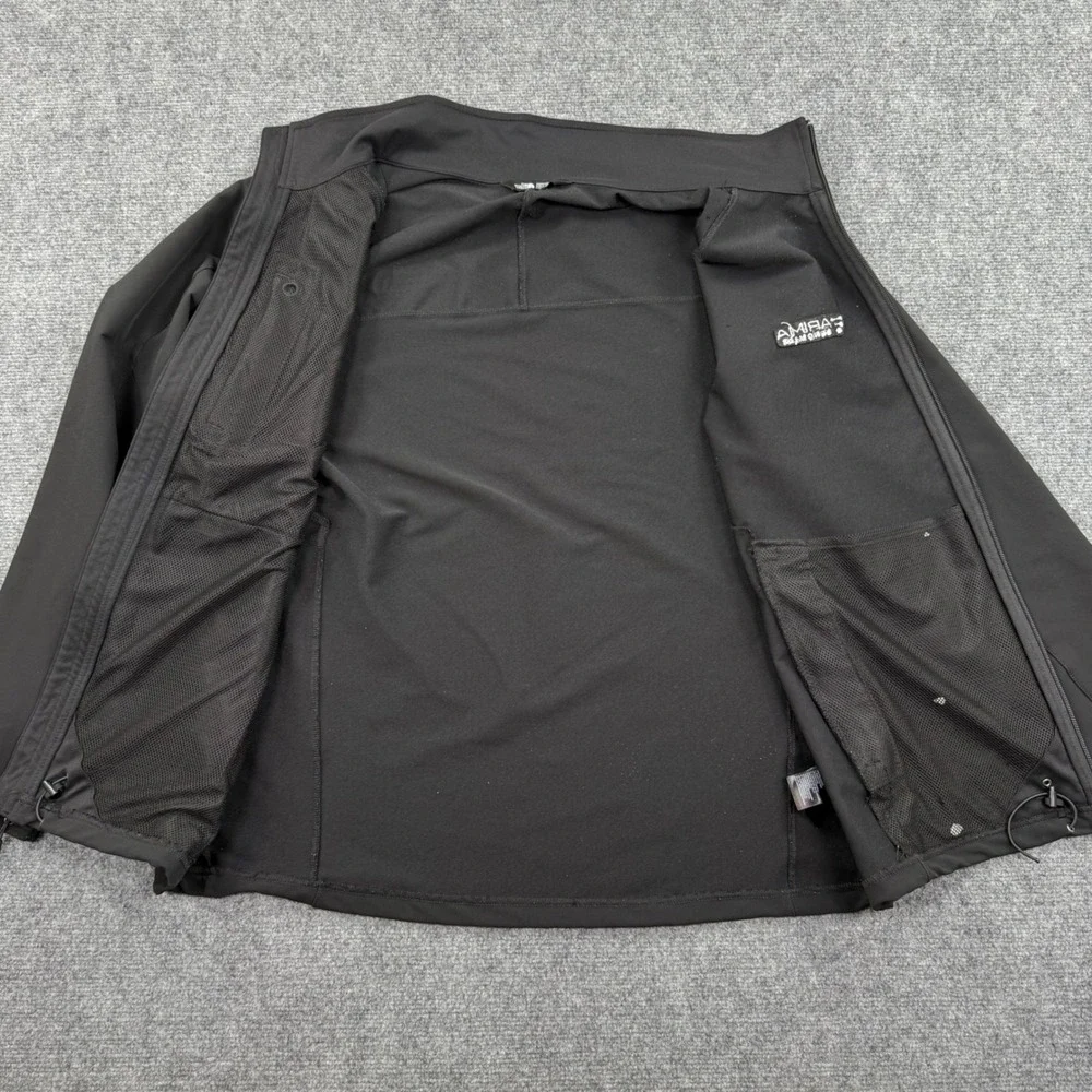 The North Face Windwall Softshell Jacket Large Arima Genomics Logo‎ Black Men's